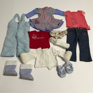 AMERICAN GIRL BRAND 18” doll clothes outfits and shoes lot #2 toy